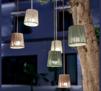 Lampe Suspension sans fil Mini Blanche Conta Hang Diamètre 14,50 cm