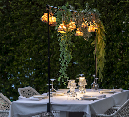 Suspension Décorative Réglable pour Guirlande de Jardin