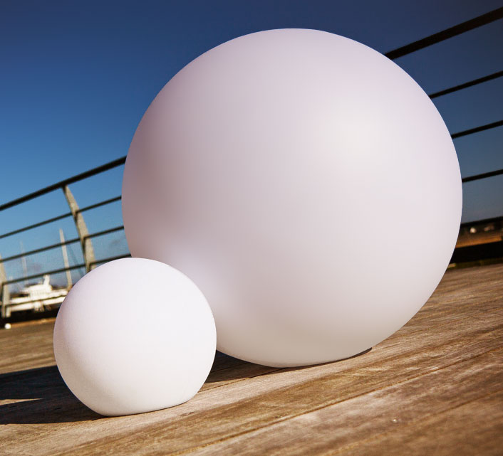 Boule Lumineuse LED Jardin 50 cm Sans Fil - Boule Lumineuse Extérieur