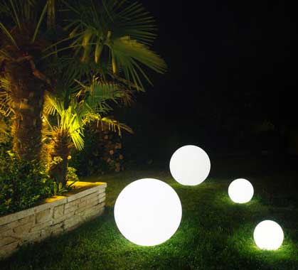 Boule Lumineuse 40cm Buly Lampe d'extérieur sans fil