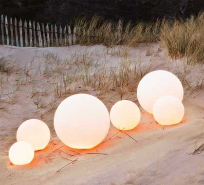 Luminaire exterieur boule