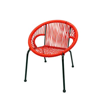 Chaise de Jardin Ipanema Enfant Fil Rouge