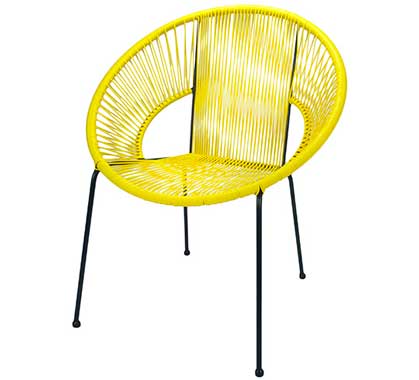 Chaise de Jardin Ipanema Fil Jaune
