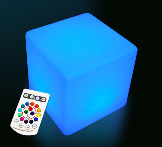 Cube lumineux à led