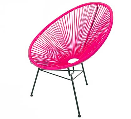 Fauteuil Acapulco Rose