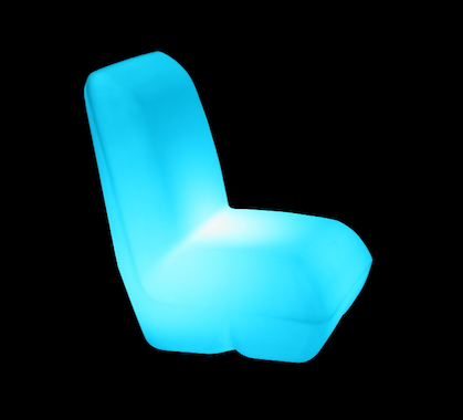 Fauteuil Lumineux LED H65cm Extérieur Sans Fil