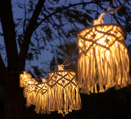 Guirlande Décorative pour Jardin Mykonos Solaire + Rechargeable