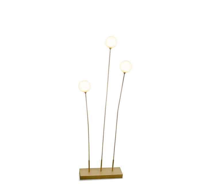 Lampadaire Extérieur 3 Lumières H165 cm Bruna filaire Lampe D'extérieur