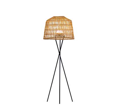 Lampadaire Extérieur Trépied sans fil LED blanc chaud dimmable Rechargeable Amalfi H148cm