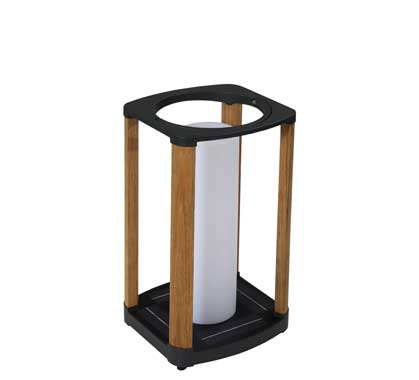 Lampe D'extérieur Solaire Aurora Gris Anthracite Taille M