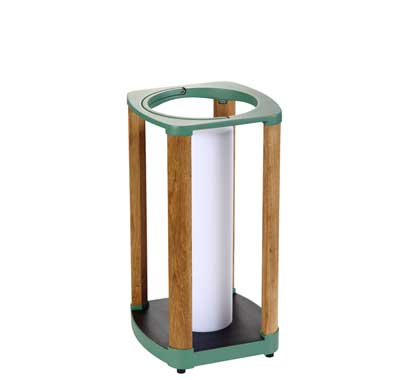 Lampe D'extérieur Solaire Aurora Vert d'eau Taille M