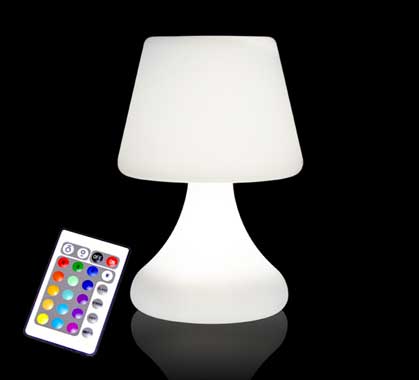Lampe de Table sans fil LED Rechargeable H26cm
