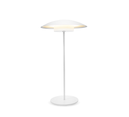 Lampe de Table sans fil LED blanc chaud Rechargeable Sardinia 40 Blanche