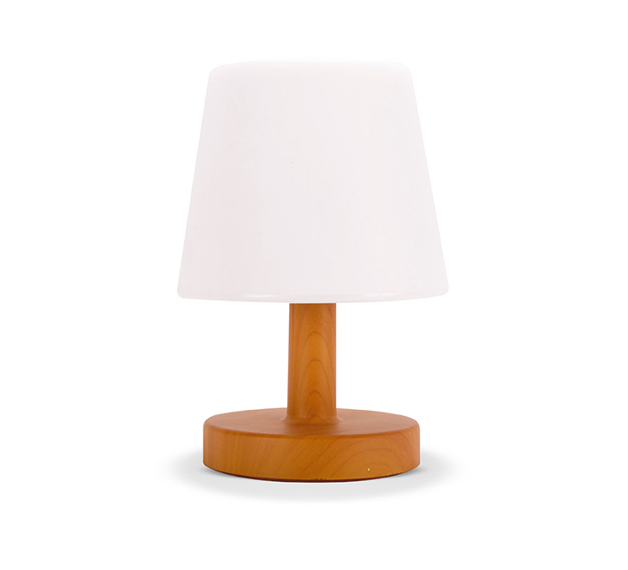 Lampe de Table sur pile LED blanc chaud H22cm - Lampe D'extérieur