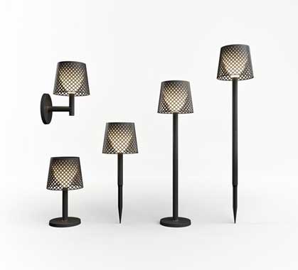 Lampe Solaire + Rechargeable 5 en 1 Greta Noir