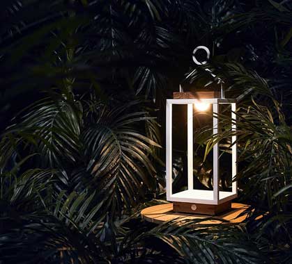 Lampe D'extérieur Solaire Suns Coco Blanc Taille M
