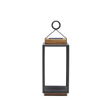 Lampe D'extérieur Solaire Suns Coco Gris Taille M
