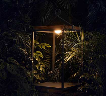 Lampe D'extérieur Solaire Suns Coco Gris Taille XL
