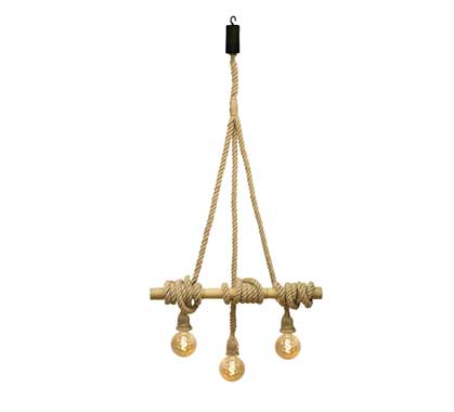 Lampe Suspension pour Jardin Ilaria Solaire + Rechargeable