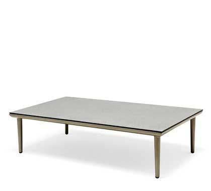 Table basse de Jardin 110x60cm Lounge Grand Milano Taupe