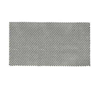 Tapis d'extérieur Haut de Gamme Pool 92x72cm Gris Pierre Blanc