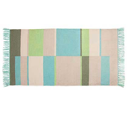 Tapis d'extérieur Haut de Gamme Unique 172x92cm Aigue-marine