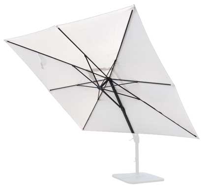 Toile de Remplacement Parasol Déporté Haut de Gamme 250g/m2 4x3 m Beige